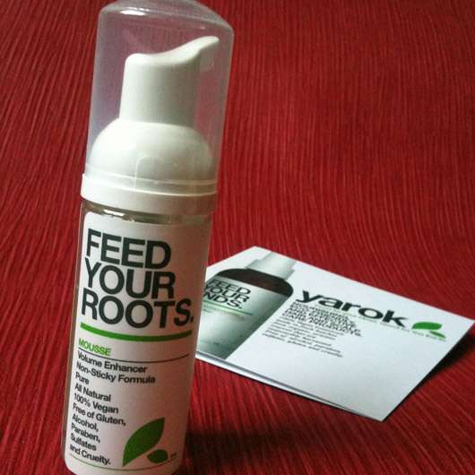 Produktbild zu yarok Feed Your Roots Mousse