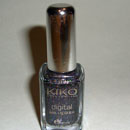 KIKO digital nail lacquer, Farbe: 442 techno black (LE)