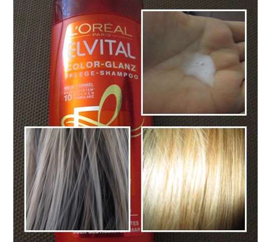 Test Shampoo L Oreal Paris Elvital Color Glanz Pflege Shampoo Testbericht Von Quacky