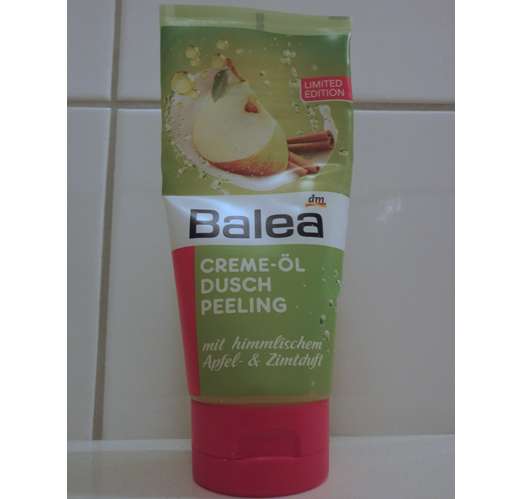 Balea Creme-Öl Duschpeeling mit himmlischem Apfel- und Zimtduft (LE)