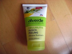 Produktbild zu alverde Naturkosmetik Cellulite Dusch-Peeling Zitrone Rosmarin