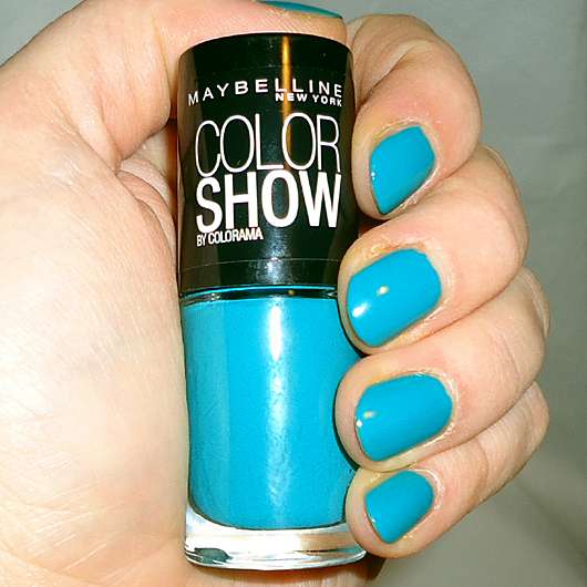 Produktbild zu Maybelline New York Colorshow By Colorama Nagellack – Farbe: 120 Urban Turquoise