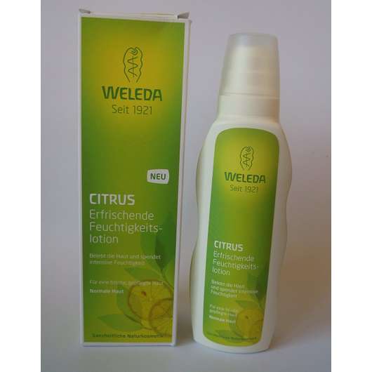 Produktbild zu Weleda Citrus Erfrischende Feuchtigkeitslotion