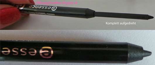 essence gel eye pencil waterproof, Farbe: 01 black blaze