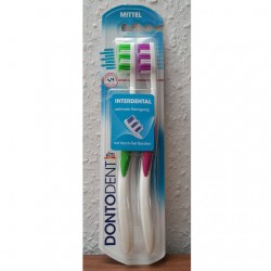 Produktbild zu DONTODENT Interdental Zahnbürste (Mittel)