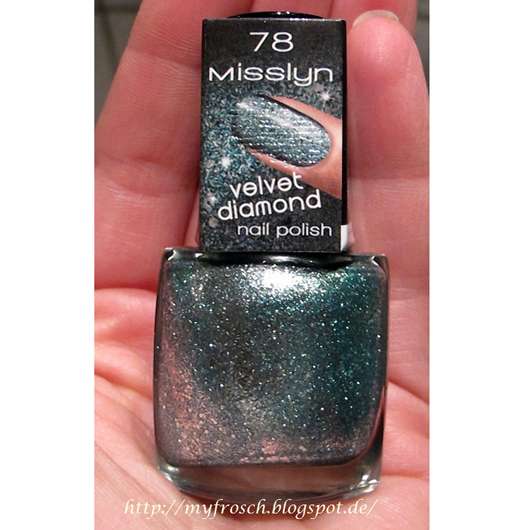 Misslyn Velvet Diamond Nail Polish, Farbe: 78 Dazzling Water