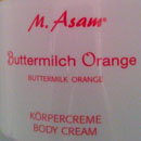 M. Asam Buttermilch Orange Körpercreme