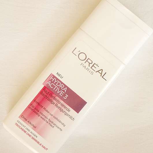 L’Oréal Paris Hydra Active 3 Haut-Perfektionierende Reichhaltige Reinigungsmilch