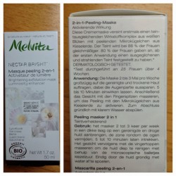 Produktbild zu Melvita Nectar Bright 2-in-1 Peeling-Maske