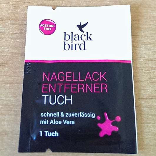 <strong>Blackbird</strong> Nagellack Entfernertücher (acetonfrei)
