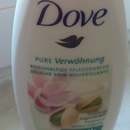 Dove Pure Verwöhnung Reichhaltige Pflegedusche Pistazie und Magnolienduft