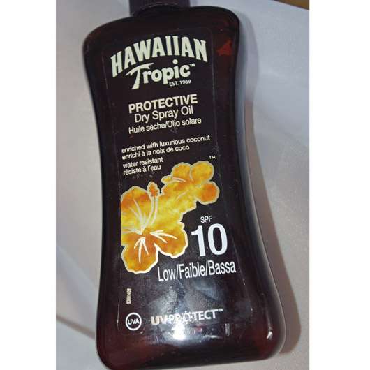 Hawaiian Tropic Protective Dry Spray Oil LSF 10