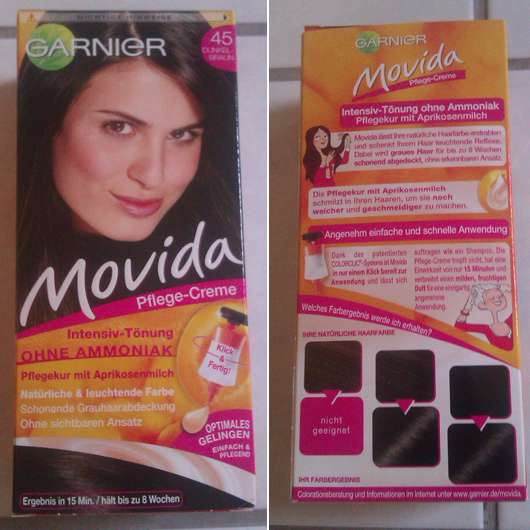 Garnier Movida Intensivtönung, Farbe: 45 Dunkelbraun