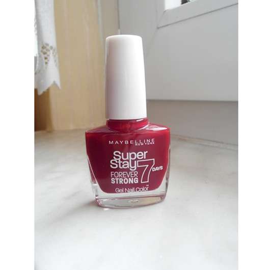 Maybelline Super Stay Forever Strong 7 Days Gel Nail Color, Farbe: 501 Cherry Sin