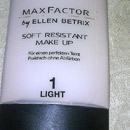 Max Factor Soft Resistant Make-up, Farbe: 1 Light