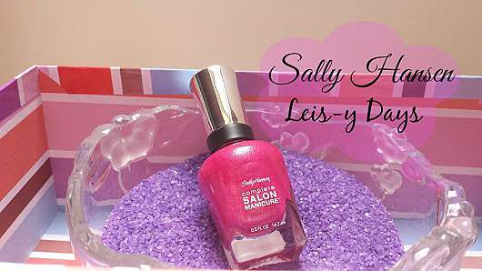 Sally Hansen Complete Salon Manicure Nagellack, Farbe: 836 Leis-y Days (LE)
