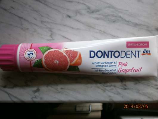 DONTODENT Pink Grapefruit Zahncreme (LE)