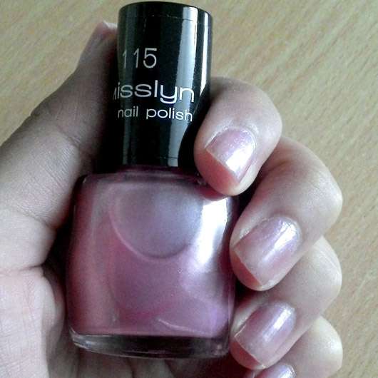 Misslyn nail polish, Farbe: 115 sweetheart