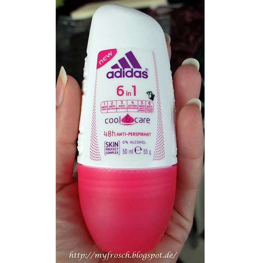 Test Deodorant Adidas 6 In 1 Cool Care Anti Transpirant Deodorant Roll On Testbericht Von Myone