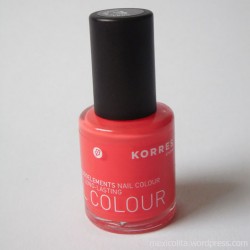 Produktbild zu KORRES Nail Colour – Farbe: Coral Hibiscus