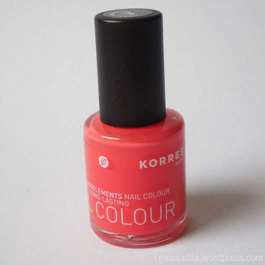 <strong>KORRES</strong> Nail Colour - Farbe: Coral Hibiscus