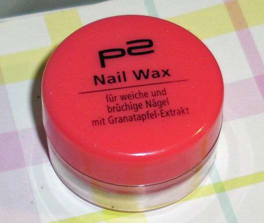 p2 Nail Wax mit Granatapfel-Extrakt