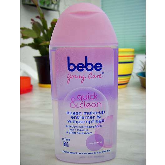 bebe Young Care quick & clean Augen Make-Up Entferner & Wimpernpflege