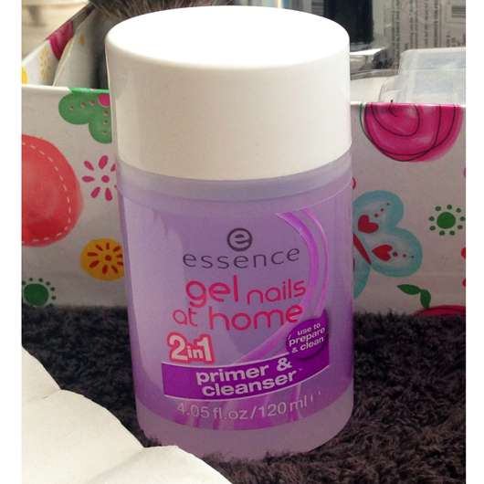 essence gel nails at home 2in1 primer & cleanser