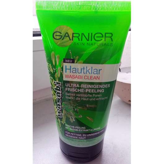 <strong>Garnier Skin Naturals</strong> Hautklar Wasabi Clean Ultra-Reinigendes Frische-Peeling