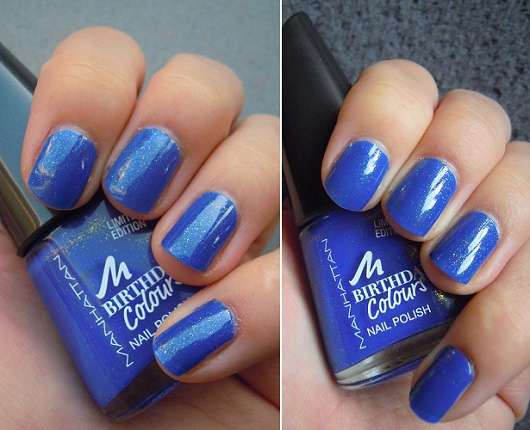 MANHATTAN Birthday Colours Nail Polish, Farbe: 009 Blue Party Dress (LE)