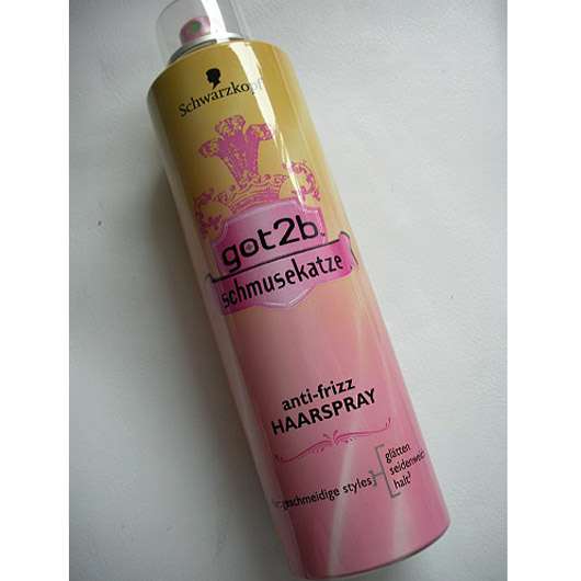 Schwarzkopf got2b Schmusekatze Anti-Frizz Haarspray