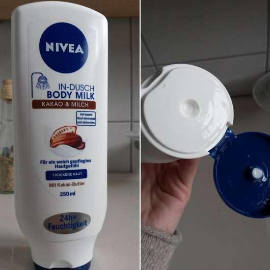 NIVEA In-Dusch Body Milk Kakao & Milch (trockene Haut)
