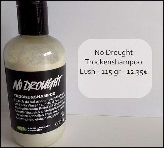 Produktbild zu LUSH No Drought (Trockenshampoo für jeden Haartyp)