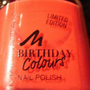Manhattan Birthday Colours Nail Polish, Farbe: 018 Floral Coral (LE)