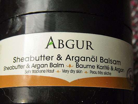 Abgur Sheabutter & Arganöl Balsam
