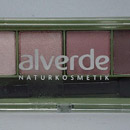 alverde Lidschatten Quattro, Farbe: 50 Rose Garden