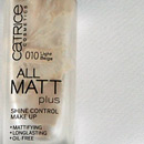 Catrice All Matt Plus Shine Control Make Up, Farbe: 010 Light Beige