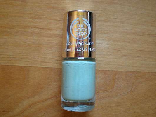 The Body Shop Colour Crush Nail Colour, Farbe: 640 Mint Cream