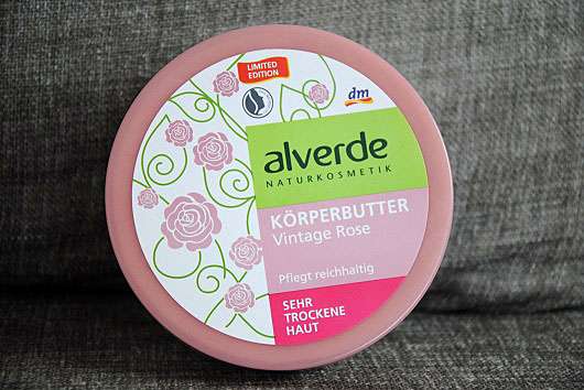 alverde Körperbutter Vintage Rose (LE)