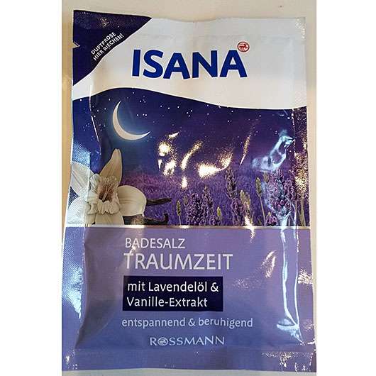 ISANA Badesalz Traumzeit (mit Lavendelöl & Vanille-Extrakt)