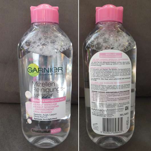 Produktbild zu Garnier Skin Naturals Mizellen Reinigungswasser (trockene & empfindliche Haut)