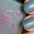 p2 fancy beauty tales scandalous matte nail polish, Farbe: 020 shocking grey (LE)