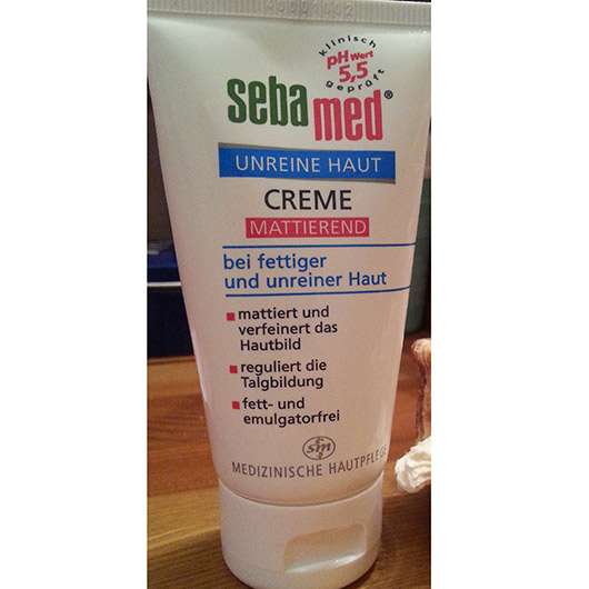 Test espflege Sebamed Unreine Haut Creme Mattierend Testbericht Von Suppenhuhn