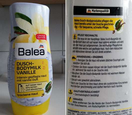 Produktbild zu Balea Dusch-Bodymilk Vanille (LE)