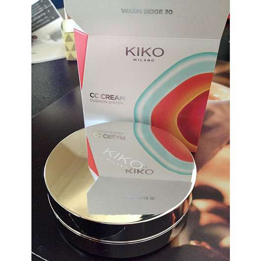 KIKO CC Cream Cushion System, Farbe: Warm Beige 30 (LE)