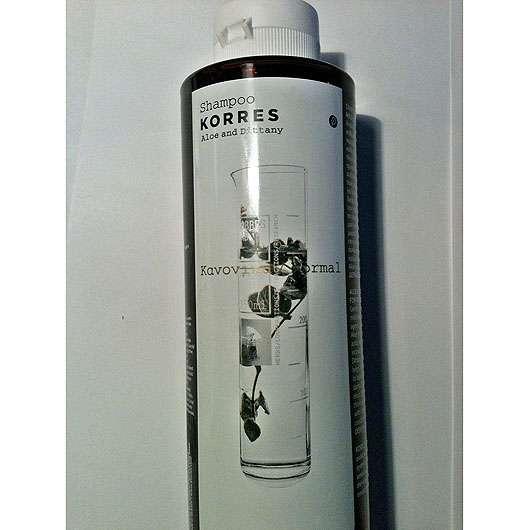 KORRES Aloe & Dittany Shampoo