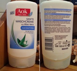 Produktbild zu Aok Sanfte Waschcreme mit Aloe Vera