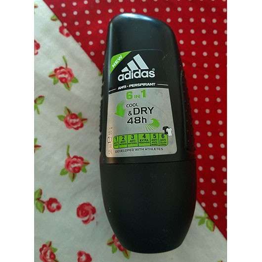 adidas 6 in 1 Cool & Dry Anti-Transpirant Deodorant Roll-On
