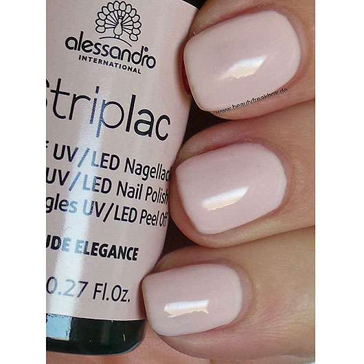 alessandro International Striplac Peel-Off UV / LED Nagellack, Farbe: 08 Nude Elegance