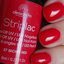 alessandro International Striplac Peel-Off UV / LED Nagellack, Farbe: 27 Secret Red